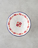 Botanic Stoneware Sunumluk 23x23x14 Cm Renkli