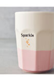 Shine Day Seramik 2'li Bardak 280 ml Pembe - Mavi