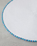 Fern PP 2'li Amerikan Servis 38 cm Beyaz - Mavi