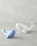 Little Whale Biblo 17,4x9,5x7,8 cm Mavi