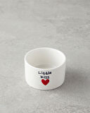 Lovely Stoneware 4'lü Çerezlik 6,5 cm Kırmızı