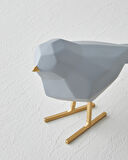 Birds Biblo 14x6,5x12,5 cm Antrasit