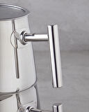 English Home New Aden Çelik Çaydanlık 1,25 L- 2,50 L Silver