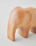 Elephant Biblo 11,5x6,5x9,5 cm Kahverengi