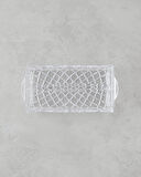 Crux Cam Sunumluk 24x11x7 Cm Şeffaf