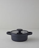 English Home Prime Gusto Döküm Derin Tencere 20 cm Siyah