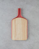 Maggy Ahşap Kesme Tahtası 30x20 cm Kırmızı