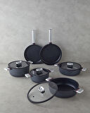 Pro Cook Series Tava 28 cm Siyah
