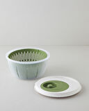 English Home Alexi Plastik Salata Kurutucu Mutfak Gereci 25,6x25,6x14,2 cm Yeşil