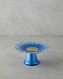 Sunflower Cam Kek Standı 21 cm Mavi