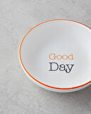 English Home Good Day Seramik Çerezlik 13 cm Turuncu-Siyah