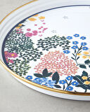 Artistic Flower Emaye Tepsi 31 cm Renkli