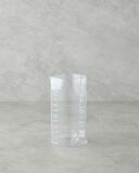 English Home Count Plastik Ölçü Kabı Mutfak Gereci 7,5x8x18 cm Şeffaf