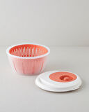 English Home Alexi Plastik Salata Kurutucu Mutfak Gereci 25,6x25,6x14,2 cm Turuncu