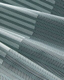 Modern Strip Kolay Ütülenir Çift Kişilik Nevresim Takımı 200x220 cm Yeşil
