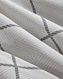 Plaid Wave Kolay Ütülenir Tek Kişilik Nevresim Takımı 160x220 cm Gri
