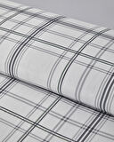 Graphic Grid Kolay Ütülenir Tek Kişilik Nevresim Takımı 160x220 cm Gri
