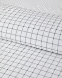 Simple Checks Kolay Ütülenir Tek Kişilik Nevresim Takımı 160x220 cm Seledon