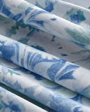 Chaotic Garden Pamuklu Çift Kişilik Nevresim Seti 200x220 cm Mavi - Yeşil