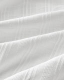 Breezy Escape Pamuk Ekose Tek Kişilik Nevresim Takımı 160x220 cm Beyaz
