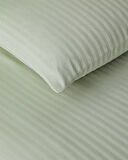 Crystal İpeksi Twill Tek Kişilik Nevresim Takımı 160x220 cm Yeşil
