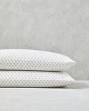 Pure Leaves Kolay Ütülenir 2'li Yastık Kılıfı 50x70 cm Bej