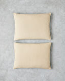 Petit Check Pamuklu 2'li Yastık Kılıfı 50x70 cm Sarı-Yeşil