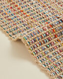 Leona Dekoratif Jüt Kilim 120x180 cm Multicolor