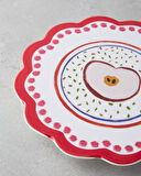 Apple Melamin Nihale 17 cm Renkli