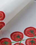 Clyra Kağıt 20'li Kağıt Peçete 33x33 cm Beyaz - Kırmızı