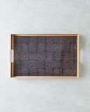 Terra PP Tepsi 40x26 cm Kahve – Gold