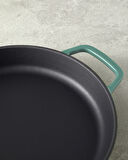 Hecha Demir Döküm Sahan 20 cm Biberiye Yeşili