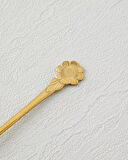 Flora Paslanmaz Çelik Kokteyl Çatalı 4 Parça Gold