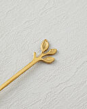 Lush Elegance Paslanmaz Çelik T.Çatal-Kaşık Set 4 Parça Gold