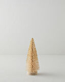 Yılbaşı Ağacı Dekoratif Obje 20 cm Şampanya