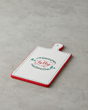 Joy Dolomite Sunumluk 24x13 cm Beyaz - Kırmızı