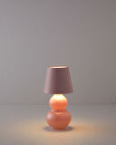 Sweet Abajur 23 cm Pembe