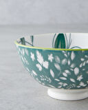 Plantopia Porselen Çerezlik 11 cm Yeşil