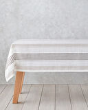 Pecan Polyester Masa Örtüsü 145x200 cm Bej-Kahverengi