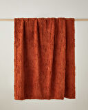 Flower Joy Koltuk Şalı 120x160 cm Hardal