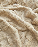 Fancy  Square Koltuk Şalı 120x160 cm Bej