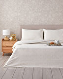 Sweet Violet Kolay Ütülenir Çift Kişilik Nevresim Takımı 200x220 cm Yağ Yeşili