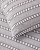Sleek Lines Kolay Ütülenir Tek Kişilik Nevresim Takımı 160x220 cm Gri
