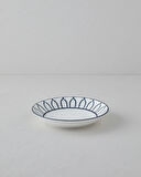 Monarch Porselen Çukur Tabak 19 cm Siyah - Beyaz