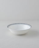 Monarch Porselen Kase 23 cm Siyah - Beyaz