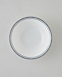 Monarch Porselen Kase 23 cm Siyah - Beyaz