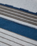 Fancy Line Pamuk Akrilik Tek Kişilik Battaniye 150x200 cm Mavi