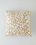 Leopura Dekoratif Kırlent 45x45 cm Açık Kahverengi