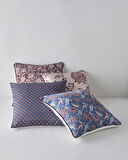 Rumi Kırlent Kılıfı 45x45 cm Lacivert