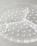 Bubble Cam 3 Bölmeli Sunumluk 22x5 cm Şeffaf